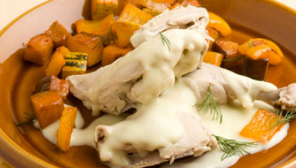 Цыплёнок под соусом